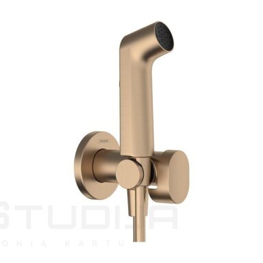 Hansgrohe potinkinis bidė maišytuvo komplektas ECO SMART 29232140 bronza spalvos Hansgrohe potinkinis bidė maišytuvo komplektas ECO SMART 29232140 bronza spalvos