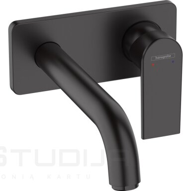 Hansgrohe Vernis Shape potinkinis maišytuvas praustuvui juodos matinės spalvos Hansgrohe Vernis Shape potinkinis maišytuvas praustuvui juodos matinės spalvos