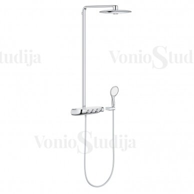 Grohe Rainshower dušo sistema SmartControl 360 Duo, su rankiniu dušu Power&Soul 115 chromo spalvos 1