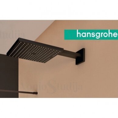 Hansgrohe Raindance E potinkinė dušo sistema juodos matinės spalvos 2