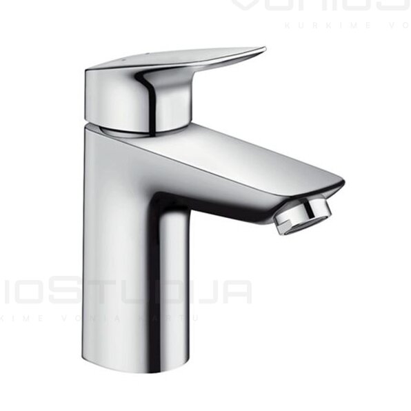 Hansgrohe Logis 100 praustuvo maišytuvas be dugno vožtuvo Hansgrohe Logis 100 praustuvo maišytuvas be dugno vožtuvo