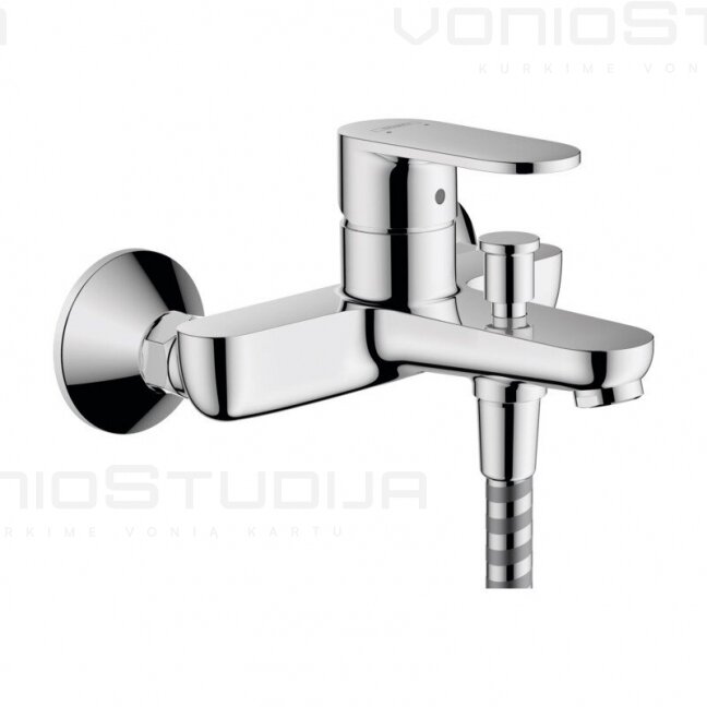 Hansgrohe vonios maišytuvo ir dušelio komplektas PULSIFY chromo spalvos 1 Hansgrohe vonios maišytuvo ir dušelio komplektas PULSIFY chromo spalvos 1