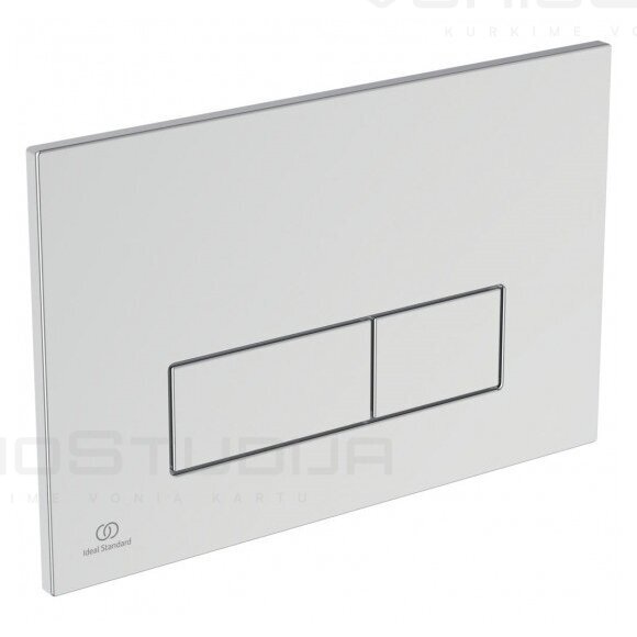 IDEAL STANDARD OLEAS M2 vandens nuleidimo mygtukas baltos spalvos