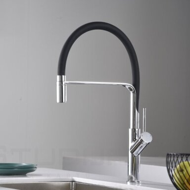 Imex Sena virtuvinis maišytuvas chromo spalvos Imex Sena virtuvinis maišytuvas chromo spalvos