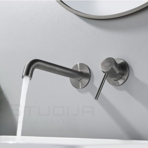 BlueWater Boston potinkinis praustuvo maišytuvas gunmetal spalvos BOS-BPU.110 3
