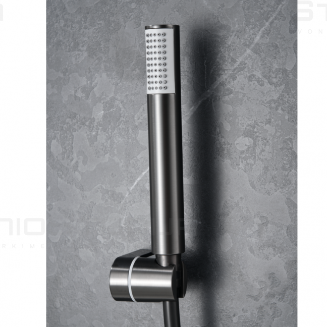 Imex Genova termostatinis vonios maišytuvas su dušo komplektu grafito gunmetal spalvos 2 Imex Genova termostatinis vonios maišytuvas su dušo komplektu grafito gunmetal spalvos 2