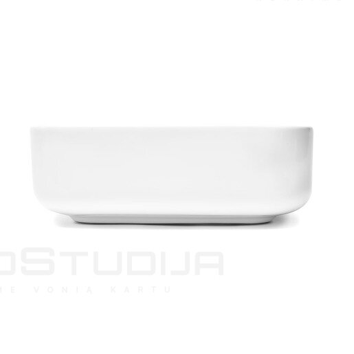 Baltas pastatomas praustuvas SAT Infinitio 50x39 cm 7 Baltas pastatomas praustuvas SAT Infinitio 50x39 cm 7