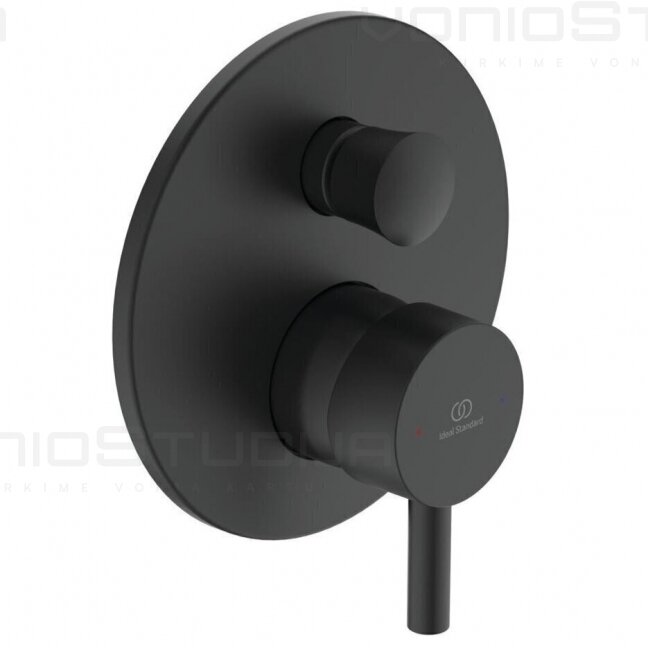 Ideal Standard Ceraline potinkinė dušo sistema juoda matinė 3 Ideal Standard Ceraline potinkinė dušo sistema juoda matinė 3