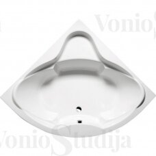 Kampinė vonia SIMONA 140x140x42cm Akrilinė 06111