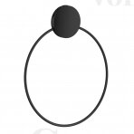 Klijuojamas rankšluosčio žiedas BESLAGSBODEN juodos matinės spalvos BB344