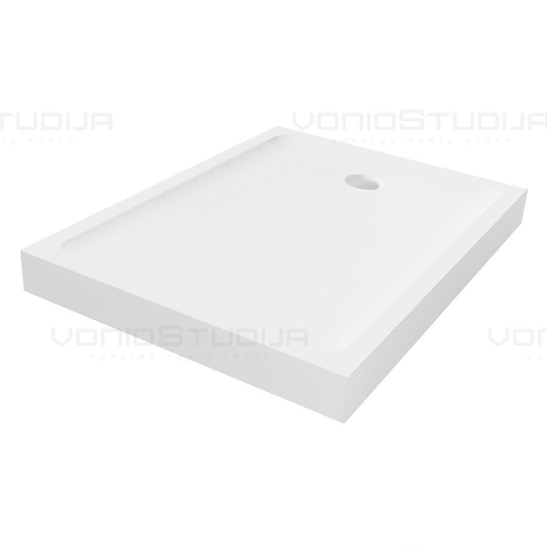 Dušo padėklas New trendy MILD 110x70x11.5cm akrilinis