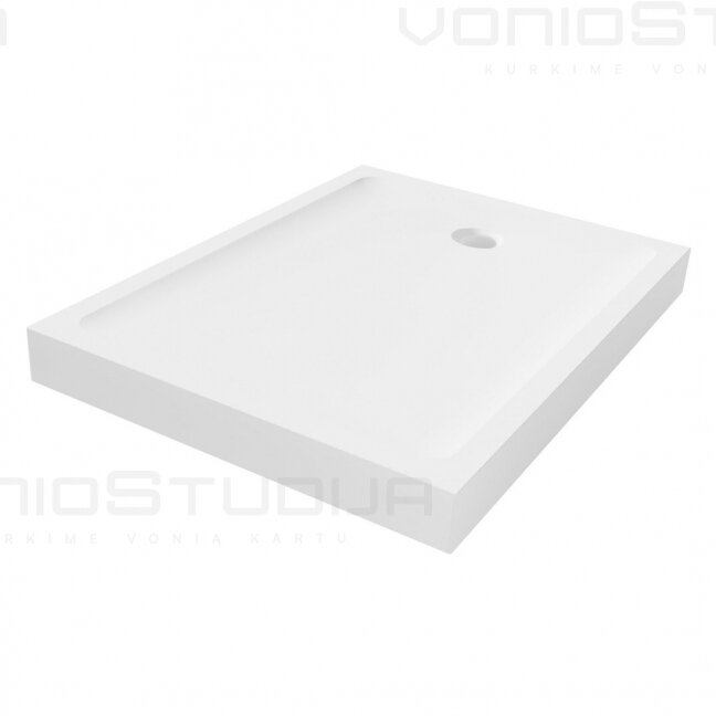 Dušo padėklas New trendy MILD 110x70x11.5cm akrilinis