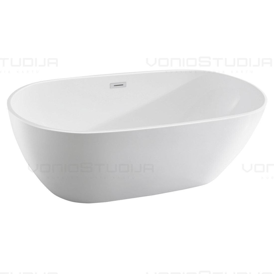 Laisvai pastatoma akrilinė vonia Douro 1800x815mm Laisvai pastatoma akrilinė vonia Douro 1800x815mm
