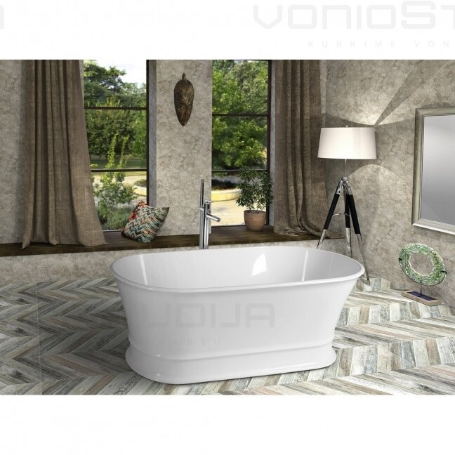 Laisvai pastatoma vonia DELONIX 170x84x61,5cm 1 Laisvai pastatoma vonia DELONIX 170x84x61,5cm 1