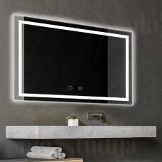 LEDIMEX Holanda veidrodis su Led apšvietimu 120x80 cm