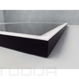 LEDIMEX SUIZA veidrodis su led apšvietimu juodu matiniu rėmu 140x80cm 5 LEDIMEX SUIZA veidrodis su led apšvietimu juodu matiniu rėmu 140x80cm 5