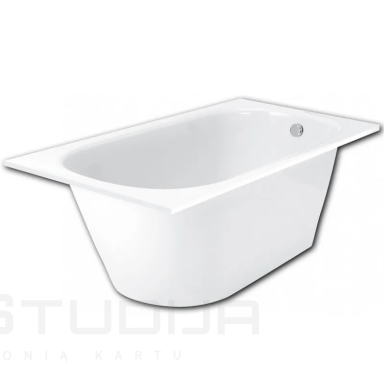 Vonia PAA VARIO L 1700x750, akmens masė, balta blizgi
