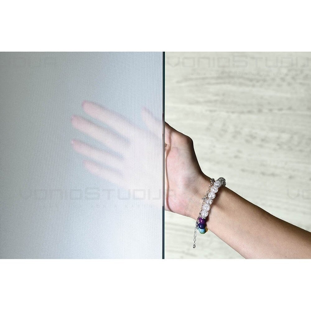 Matinio stiklo dušo sienelė Aqualine WALK-IN chromo spalvos profiliais 1000mm 7 Matinio stiklo dušo sienelė Aqualine WALK-IN chromo spalvos profiliais 1000mm 7