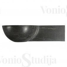 Mažas akmeninis praustuvas Sapho BLOK 40x10x23 cm