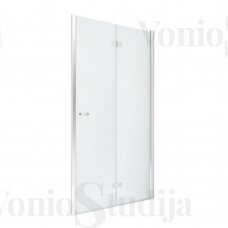 New SOLEO durys į nišą 120x195 cm skaidrus stiklas dešiniosios