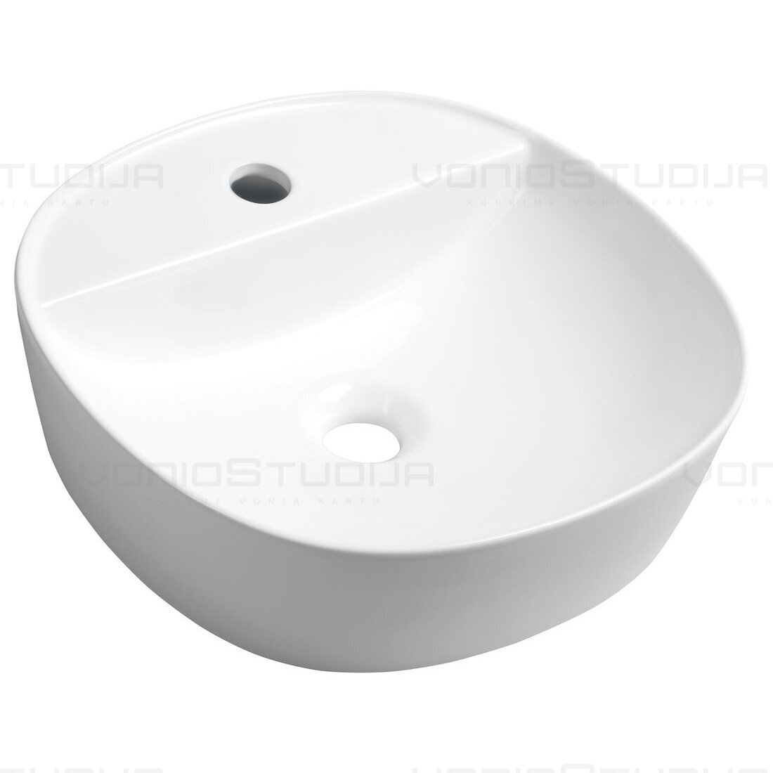 Pastatomas praustuvas Aqualine LUGANO 40,5 cm