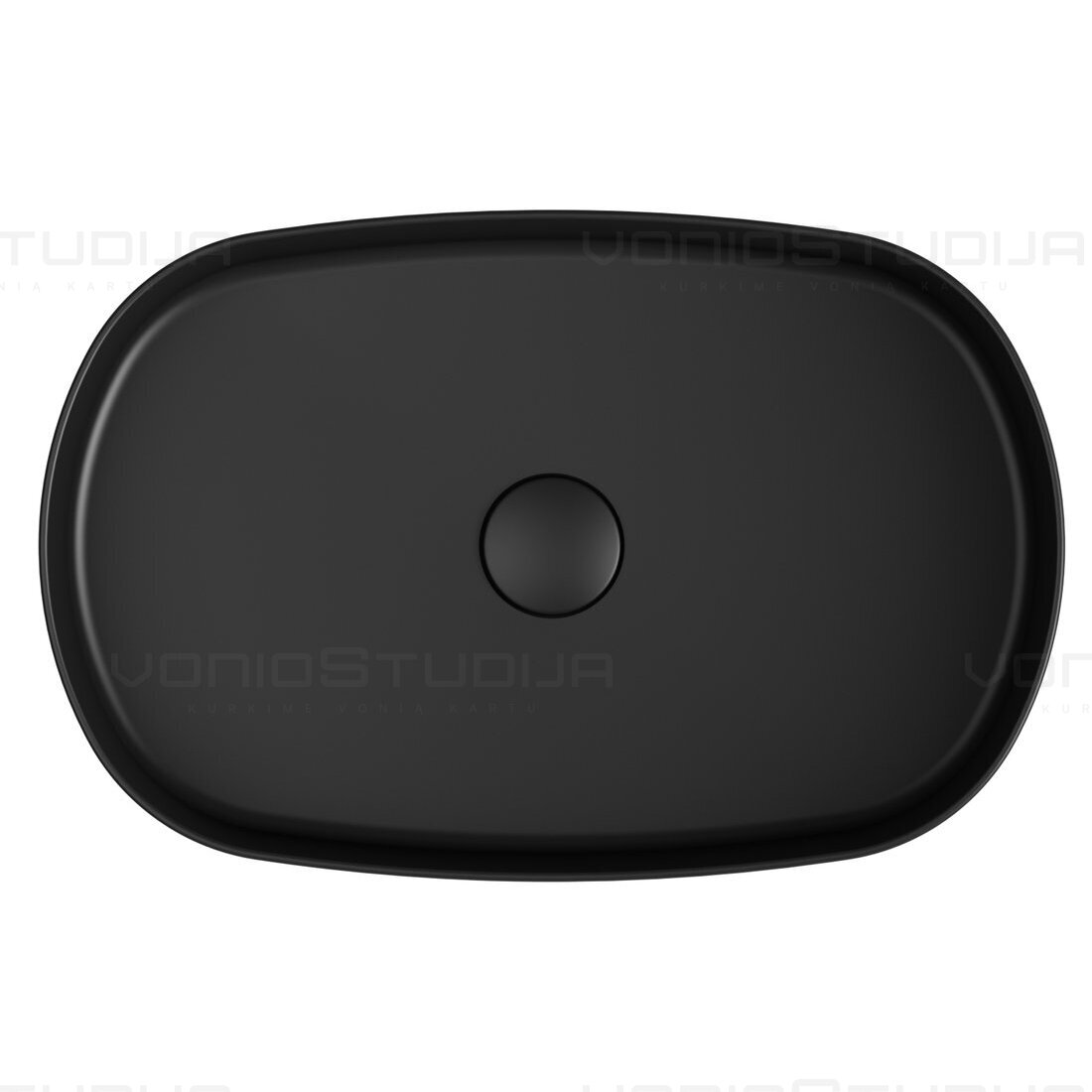 Pastatomas praustuvas Infinity Oval su dugno vožtuvu 2