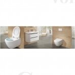 Pakabinamas klozetas Villeroy & Boch Subway 2 Direct Flush su slim Soft Close dangčiu