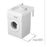 PAA akmens masės praustuvas Claro Grande 600x750 mm 5 PAA akmens masės praustuvas Claro Grande 600x750 mm 5