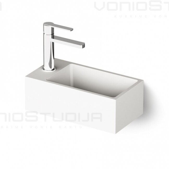 PAA MI D Silkstone praustuvas 400x210 kairinis