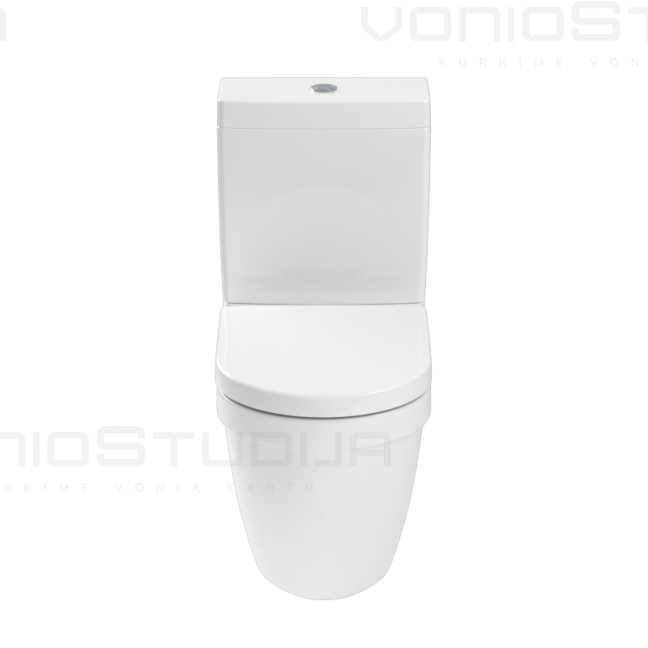 Pastatomas klozetas Villeroy&Boch Architectura Direct Flush su dangčiu 2 Pastatomas klozetas Villeroy&Boch Architectura Direct Flush su dangčiu 2