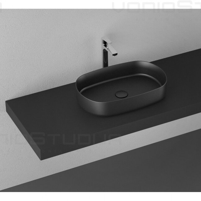 Pastatomas praustuvas Infinity Oval su dugno vožtuvu 3 Pastatomas praustuvas Infinity Oval su dugno vožtuvu 3