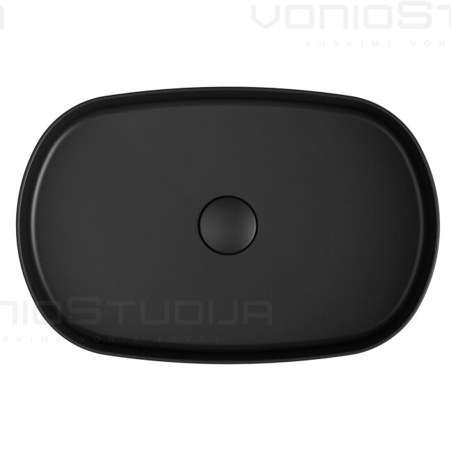 Pastatomas praustuvas Infinity Oval su dugno vožtuvu 2