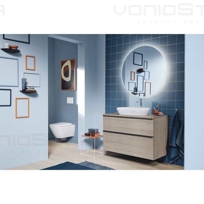 Pastatomas ant stalviršio praustuvas DURAVIT D-NEO 3 Pastatomas ant stalviršio praustuvas DURAVIT D-NEO 3