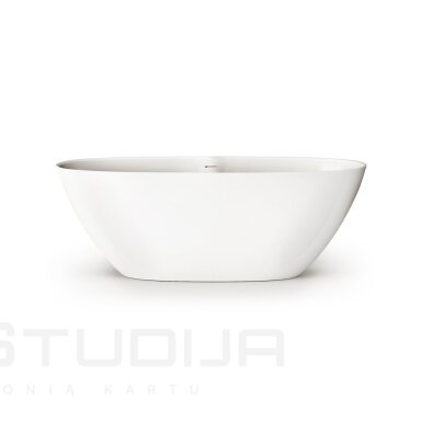 Paa Perla SilkStone vonia 175x76 cm balta matinė