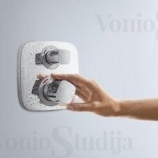 Hansgrohe Croma Select potinkinis termostatinis dušo komplektas chromas