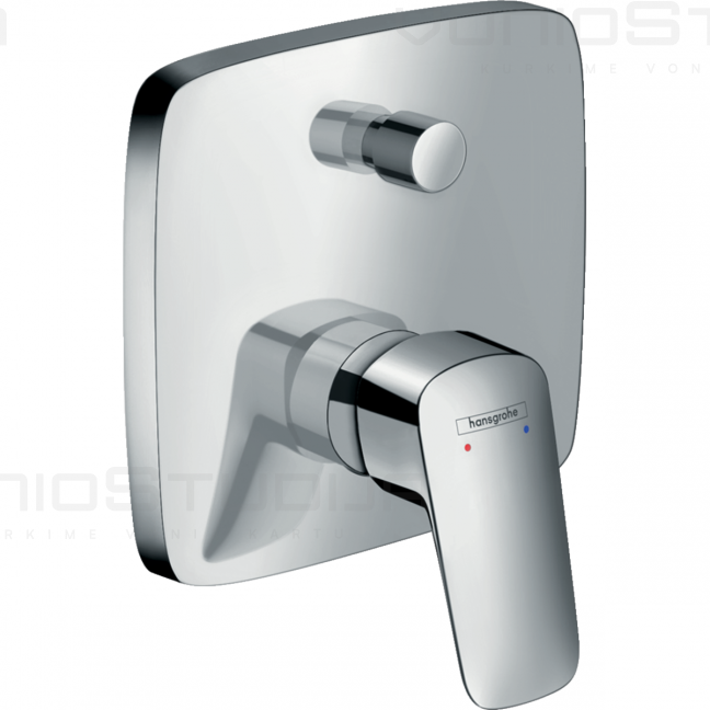 Potinkinė Hansgrohe Logis vonios sistema su Sapho dušo komplektu, chromuota 2 Potinkinė Hansgrohe Logis vonios sistema su Sapho dušo komplektu, chromuota 2