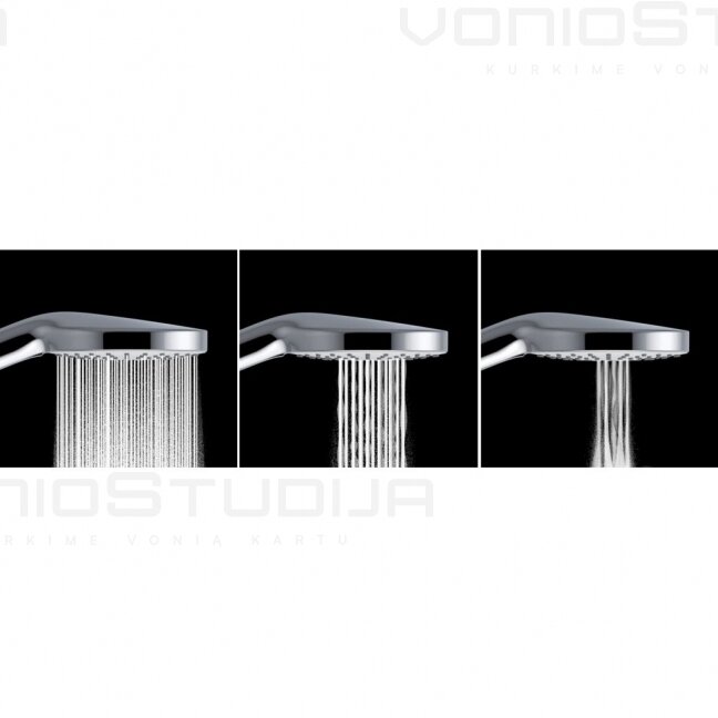 Potinkinė dušo sistema IDEAL STANDARD Ceratherm BD006XC chromo spalvos 6
