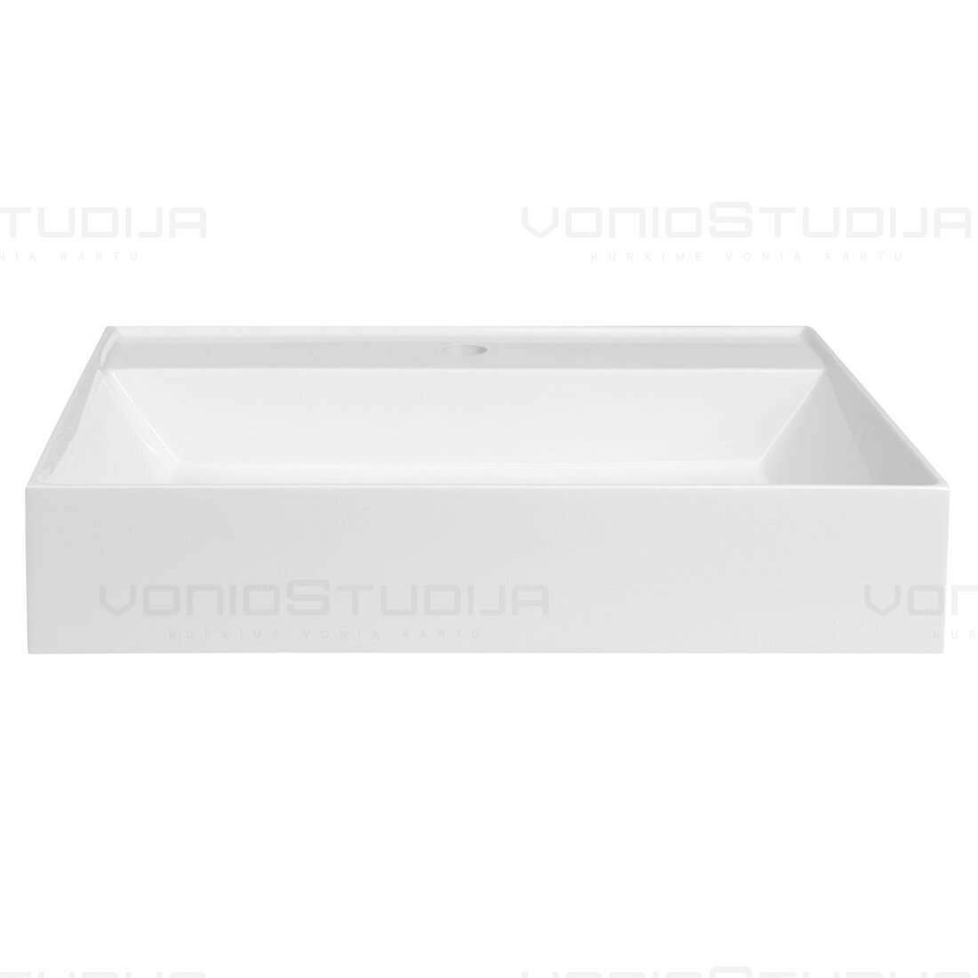 Praustuvas Sapho GODIVA, lieto akmens 58x44cm 2 Praustuvas Sapho GODIVA, lieto akmens 58x44cm 2
