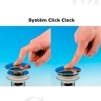 Praustuvo uždarymo vožtuvas Click Clack Sapho AR900