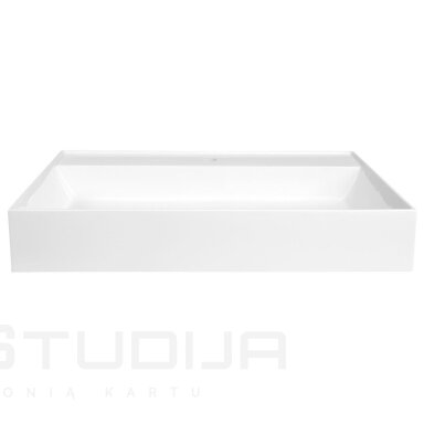 Praustuvas Sapho GODIVA, lieto akmens 68x44 cm