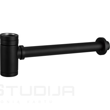 Praustuvo sifonas Imex SCL002/NG juodos matinės spalvos