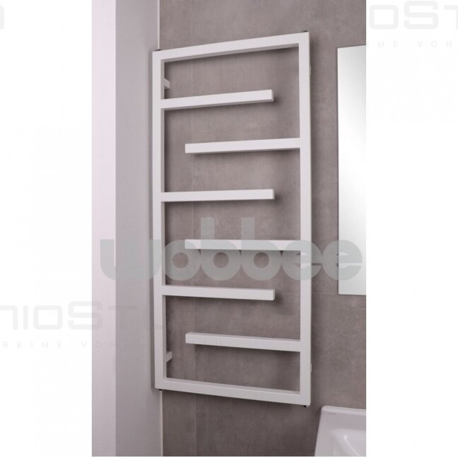 Rankšluosčių džiovintuvas WOBBEE WELLY WHITE 50x110cm baltas 2 Rankšluosčių džiovintuvas WOBBEE WELLY WHITE 50x110cm baltas 2