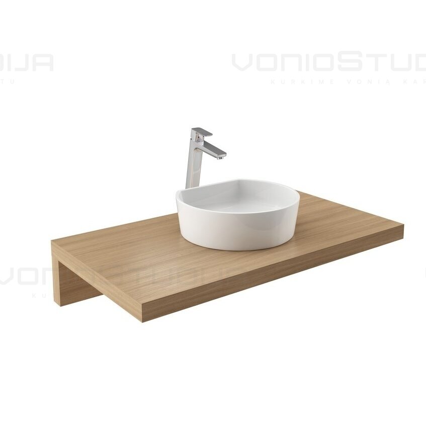 Ravak Moon 1C pastatomas ant stalviršio praustuvas 400x355 4