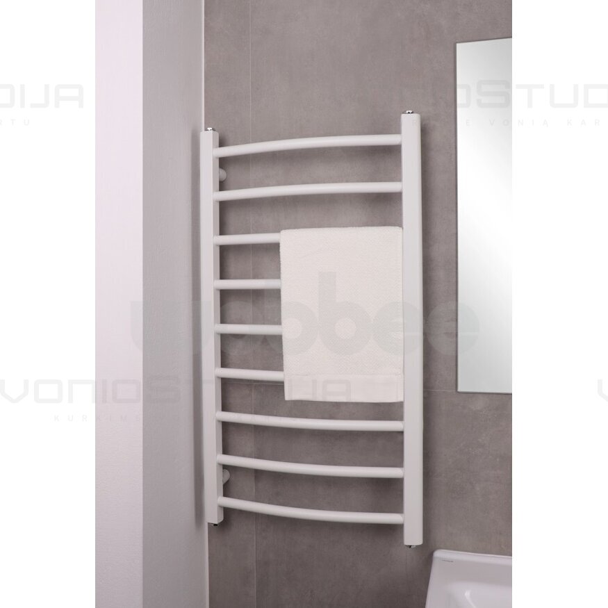 Rankšluosčių džiovintuvas WOBBEE BRYMBO WHITE 50x90cm, baltas 2