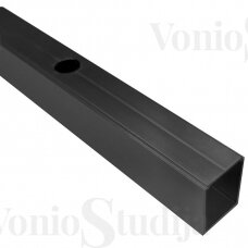 SIGMA SIMPLY BLACK dušo kabinos praplatinimo profilis 25mm juodas matinis