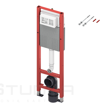 Siauras potinkinis WC rėmas TeceBase 32 cm 9400440 Siauras potinkinis WC rėmas TeceBase 32 cm 9400440