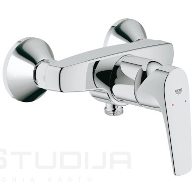 Sieninis dušo maišytuvas Grohe Bauflow 23755000 Sieninis dušo maišytuvas Grohe Bauflow 23755000