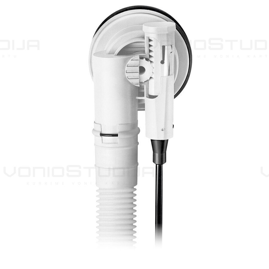 Automatinis sifonas voniai Polysan, baltas, 600mm 2