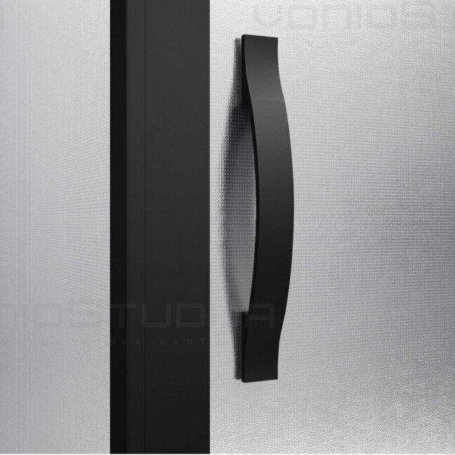 Matinio stiklo dušo kabina GELCO SIGMA SIMPLY BLACK juodos spalvos korpuso dalys 90x90cm 2 Matinio stiklo dušo kabina GELCO SIGMA SIMPLY BLACK juodos spalvos korpuso dalys 90x90cm 2