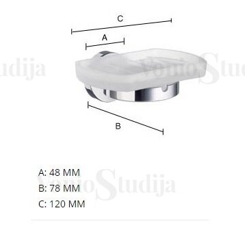 Smedbo pakabinama muilinė Home HS342 1